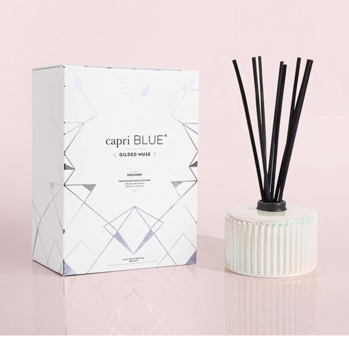 CAPRI BLUE | Volcano Gilded Reed Diffuser