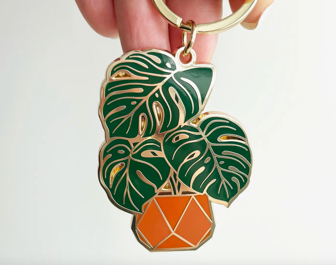 PAPER ANCHOR CO. | Monstera Plant Keychain