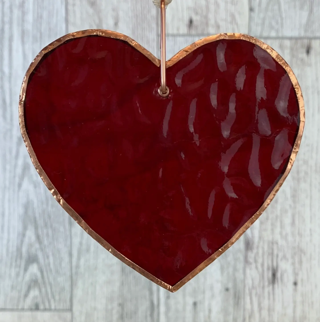 STAINED GLASS HEART | When A Cardinal Sings Memorial