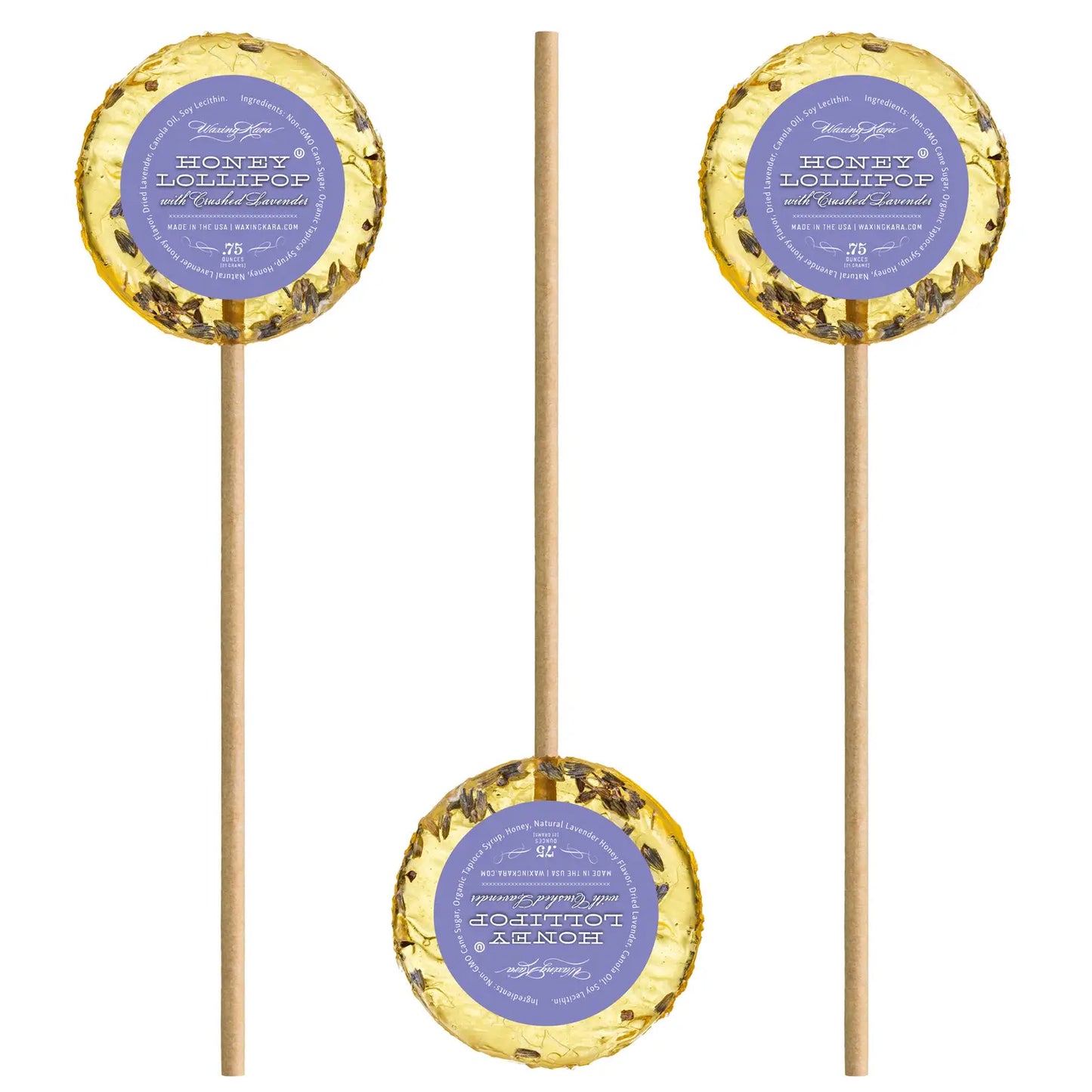 BEE INSPIRED | Kosher Honey Lollipops - 3 options