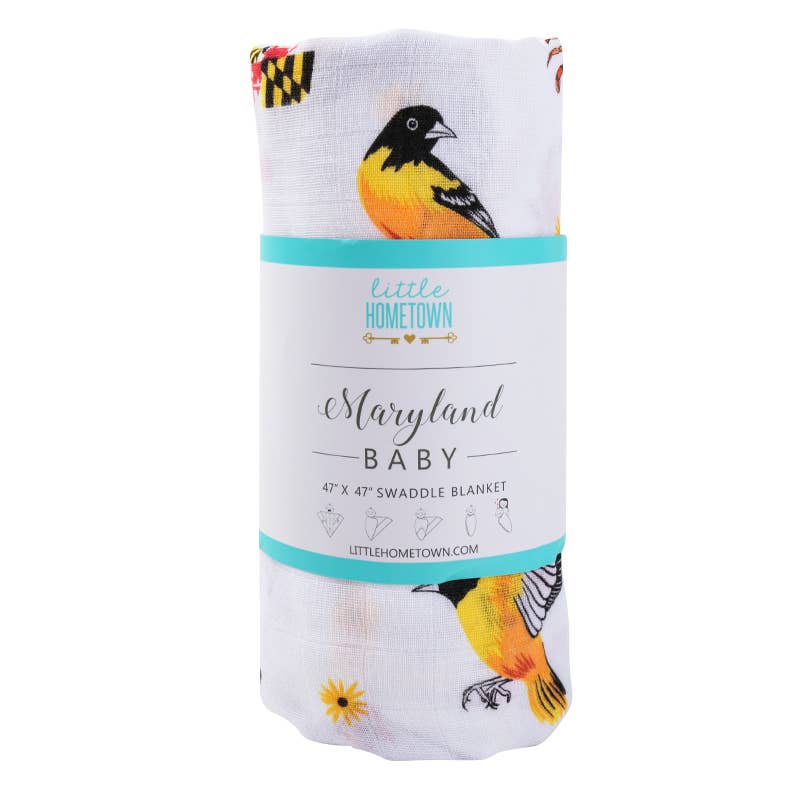 LITTLE HOMETOWN | Maryland Baby Swaddle