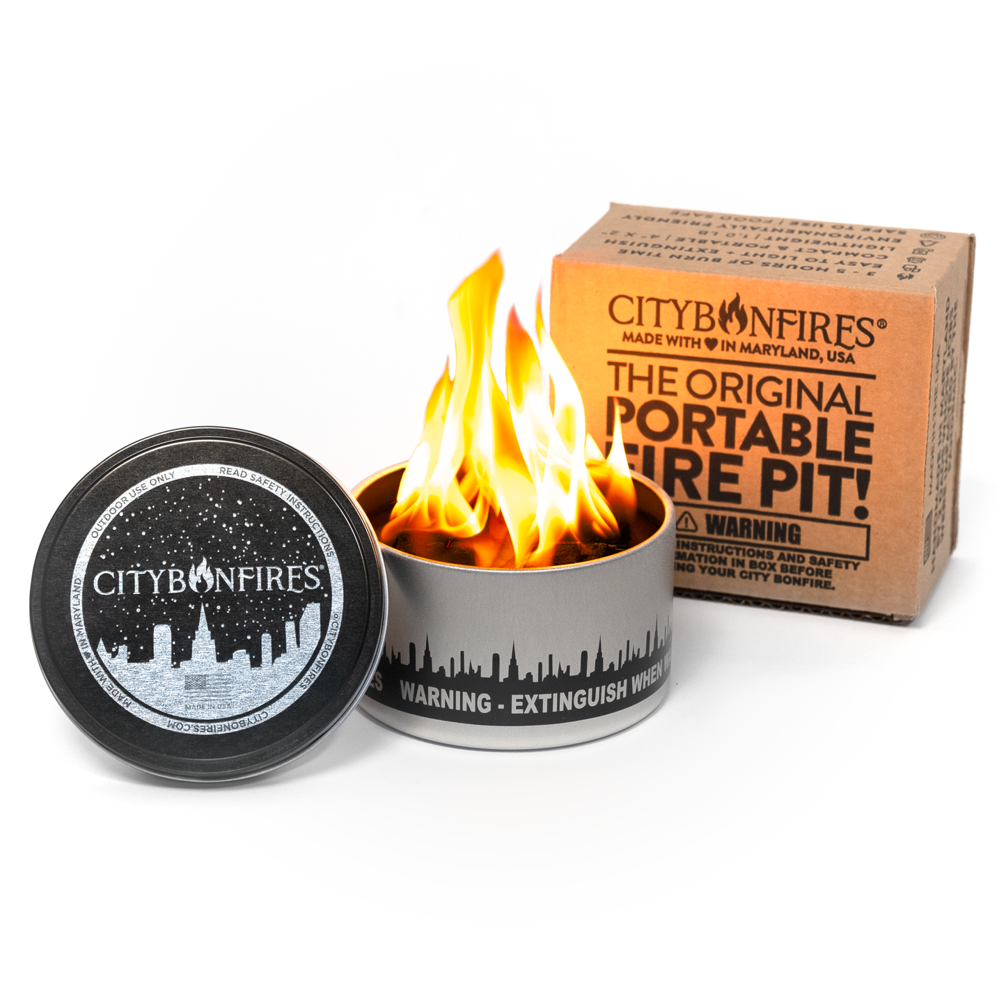 CITY BONFIRES |  Portable Fire Pit