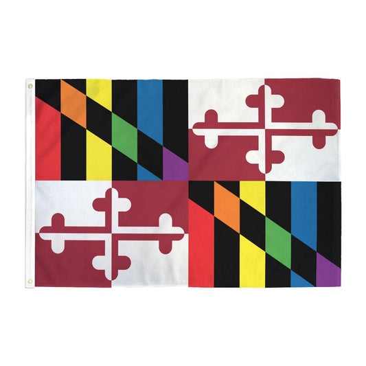 FLAGS FOR GOOD | Rainbow Maryland Flag